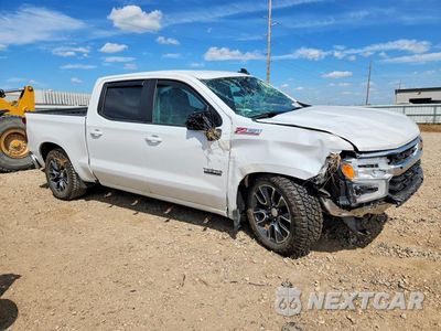 Czwarte zdjęcie samochodu z boku: 2024 CHEVROLET SILVERADO K1500 LT VIN:2GCUDDEDXR1185118 - miniatura