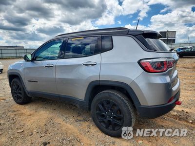 Drugie zdjęcie samochodu z przodu: 2019 JEEP COMPASS TRAILHAWK VIN:3C4NJDDB3KT669049 - miniatura