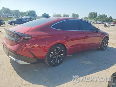 Trzecie zdjęcie samochodu z tyłu: 2024 HYUNDAI SONATA SEL VIN:KMHL64JA8RA376183 - miniatura