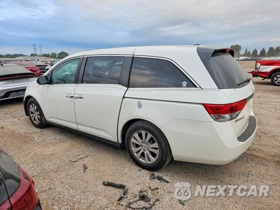 Drugie zdjęcie samochodu z przodu: 2014 HONDA ODYSSEY EXL VIN:5FNRL5H64EB027716 - miniatura