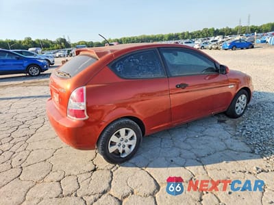 Trzecie zdjęcie samochodu z tyłu: 2010 HYUNDAI ACCENT GS VIN:KMHCM3AC4AU156284 - miniatura