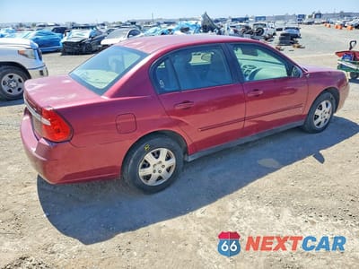 Trzecie zdjęcie samochodu z tyłu: 2006 CHEVROLET MALIBU LS VIN:1G1ZS51F36F107821 - miniatura