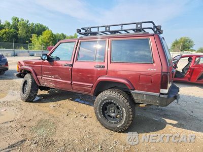 Drugie zdjęcie samochodu z przodu: 2001 JEEP CHEROKEE CLASSIC VIN:1J4FF58S51L563342 - miniatura