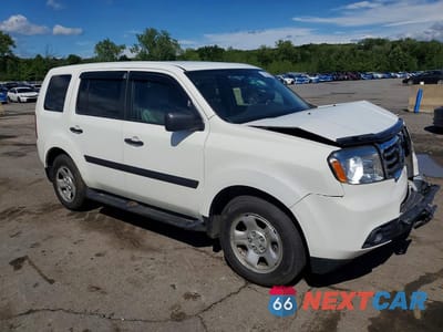 Czwarte zdjęcie samochodu z boku: 2015 HONDA PILOT LX VIN:5FNYF4H29FB050226 - miniatura