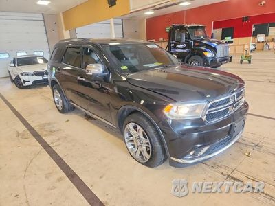 Czwarte zdjęcie samochodu z boku: 2015 DODGE DURANGO LIMITED VIN:1C4RDJDG8FC818141 - miniatura