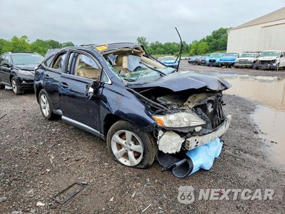 Czwarte zdjęcie samochodu z boku: 2010 LEXUS RX 350 VIN:2T2BK1BA9AC072767 - miniatura