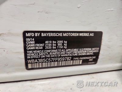 Zdjęcie 12 z 12 samochodu: 2015 BMW 328 XI SULEV VIN:WBA3B5C57FF959782 - miniatura