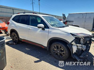 Czwarte zdjęcie samochodu z boku: 2020 SUBARU FORESTER SPORT VIN:JF2SKARC3LH578266 - miniatura