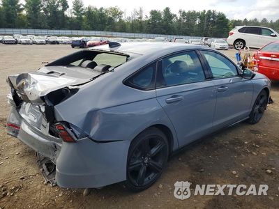 Trzecie zdjęcie samochodu z tyłu: 2023 HONDA ACCORD HYBRID SPORT-L VIN:1HGCY2F77PA029569 - miniatura