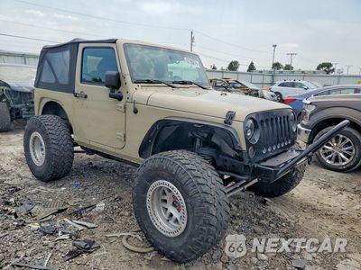Czwarte zdjęcie samochodu z boku: 2017 JEEP WRANGLER SPORT VIN:1C4AJWAG1HL680498 - miniatura