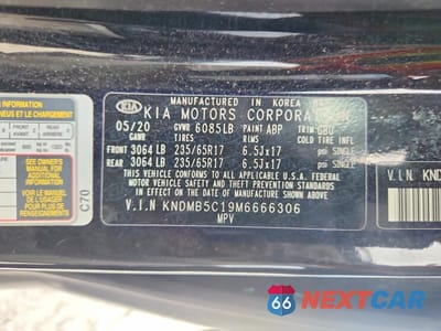 Zdjęcie 13 z 13 samochodu: 2021 KIA SEDONA LX VIN:KNDMB5C19M6666306 - miniatura