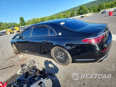 Drugie zdjęcie samochodu z przodu: 2021 MERCEDES-BENZ S MERCEDES-MAYBACH S 580 4M VIN:W1K6X7GB4MA043848 - miniatura