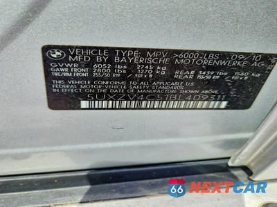 Zdjęcie 14 z 14 samochodu: 2011 BMW X5 XDRIVE35I VIN:5UXZV4C51BL409311 - miniatura