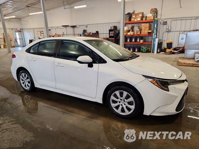 Czwarte zdjęcie samochodu z boku: 2022 TOYOTA COROLLA LE VIN:5YFEPMAE4NP332510 - miniatura