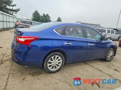 Trzecie zdjęcie samochodu z tyłu: 2019 NISSAN SENTRA SV VIN:3N1AB7AP7KY242363 - miniatura