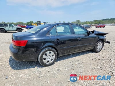 Trzecie zdjęcie samochodu z tyłu: 2009 HYUNDAI SONATA GLS VIN:5NPET46CX9H404638 - miniatura