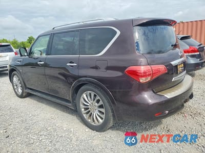 Drugie zdjęcie samochodu z przodu: 2015 INFINITI QX80 BASE VIN:JN8AZ2NC1F9370763 - miniatura
