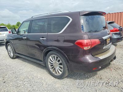 Drugie zdjęcie samochodu z przodu: 2015 INFINITI QX80 BASE VIN:JN8AZ2NC1F9370763 - miniatura