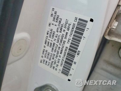 Zdjęcie 13 z 13 samochodu: 2010 HONDA ACCORD EX VIN:1HGCP2F71AA007836 - miniatura