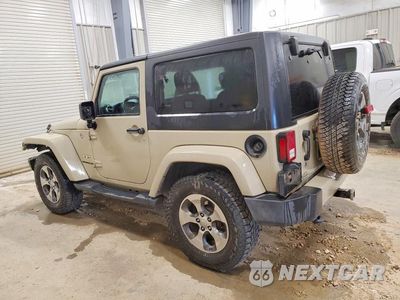 Drugie zdjęcie samochodu z przodu: 2017 JEEP WRANGLER SAHARA VIN:1C4AJWBG8HL730392 - miniatura