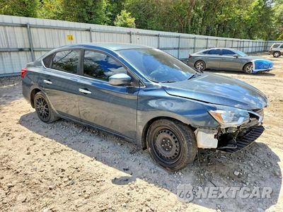 Czwarte zdjęcie samochodu z boku: 2017 NISSAN SENTRA SV VIN:3N1AB7AP8HY310596 - miniatura