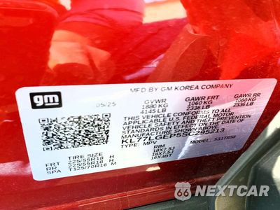 Zdjęcie 14 z 14 samochodu: 2025 CHEVROLET TRAX 1RS VIN:KL77LGEP5SC295213 - miniatura
