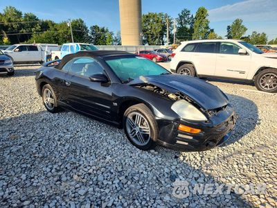 Czwarte zdjęcie samochodu z boku: 2003 MITSUBISHI ECLIPSE SPYDER GTS VIN:4A3AE75H33E027260 - miniatura
