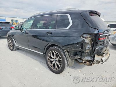 Drugie zdjęcie samochodu z przodu: 2023 BMW X7 XDRIVE40I VIN:5UX23EM05P9R50379 - miniatura