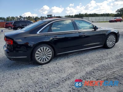 Trzecie zdjęcie samochodu z tyłu: 2015 AUDI A8 L QUATTRO VIN:WAU3GAFD1FN016175 - miniatura