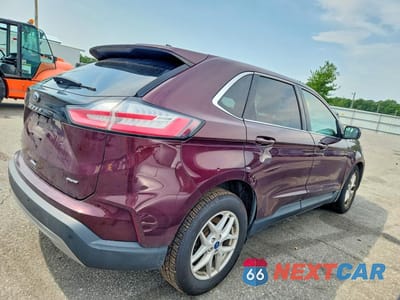 Trzecie zdjęcie samochodu z tyłu: 2021 FORD EDGE SEL VIN:2FMPK4J98MBA18453 - miniatura