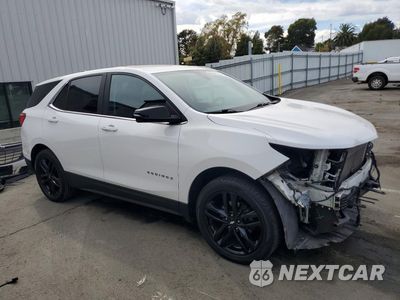 Czwarte zdjęcie samochodu z boku: 2021 CHEVROLET EQUINOX LT VIN:3GNAXUEV2MS180826 - miniatura
