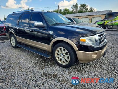 Czwarte zdjęcie samochodu z boku: 2013 FORD EXPEDITION EL XLT VIN:1FMJK1H55DEF63666 - miniatura