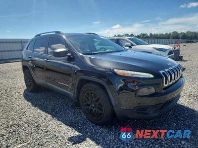 Czwarte zdjęcie samochodu z boku: 2016 JEEP CHEROKEE SPORT VIN:1C4PJLAB8GW207420 - miniatura