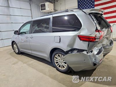 Drugie zdjęcie samochodu z przodu: 2017 TOYOTA SIENNA XLE 8-PASSENGER VIN:5TDYZ3DC9HS897908 - miniatura