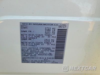 Zdjęcie 13 z 13 samochodu: 2018 NISSAN PATHFINDER PLATINUM VIN:5N1DR2MM3JC611569 - miniatura