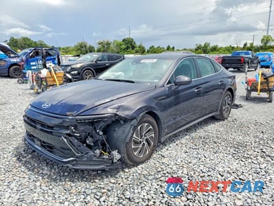 2026 HYUNDAI SONATA HYBRID BLUE KMHL24JJ1TA145578 - główne zdjęcie licytacji z USA - miniatura