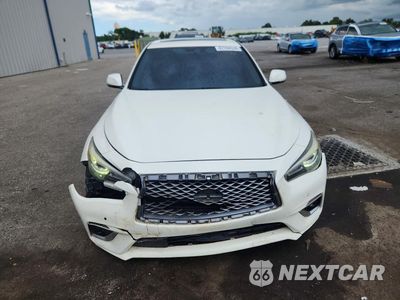 Piąte zdjęcie samochodu w środku: 2021 INFINITI Q50 LUXE VIN:JN1EV7BPXMM702029 - miniatura