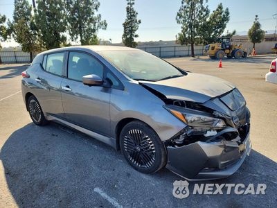 Czwarte zdjęcie samochodu z boku: 2023 NISSAN LEAF SV PLUS VIN:1N4CZ1CV0PC561541 - miniatura