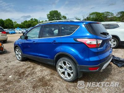 Drugie zdjęcie samochodu z przodu: 2017 FORD ESCAPE TITANIUM VIN:1FMCU9J99HUC44233 - miniatura