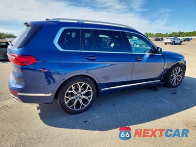Trzecie zdjęcie samochodu z tyłu: 2020 BMW X7 XDRIVE40I VIN:5UXCW2C02L9D35619 - miniatura