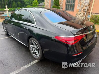 Drugie zdjęcie samochodu z przodu: 2022 MERCEDES-BENZ S 500 4MATIC VIN:W1K6G6DB2NA065959 - miniatura