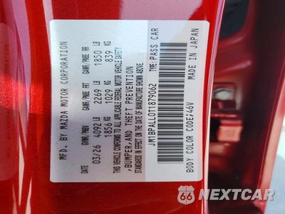Zdjęcie 12 z 12 samochodu: 2026 MAZDA 3 PREFERRED VIN:JM1BPALL0T1879062 - miniatura