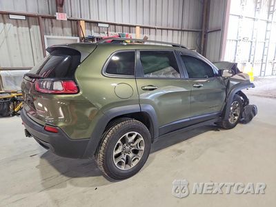 Trzecie zdjęcie samochodu z tyłu: 2021 JEEP CHEROKEE TRAILHAWK VIN:1C4PJMBX3MD172549 - miniatura