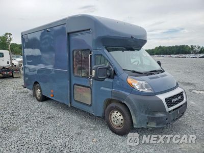 Czwarte zdjęcie samochodu z boku: 2022 RAM PROMASTER 3500 DELIVERY TRUCK VIN:3C7WRVMG2NE136684 - miniatura
