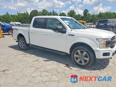 Czwarte zdjęcie samochodu z boku: 2019 FORD F150 SUPERCREW VIN:1FTEW1E44KFB52577 - miniatura
