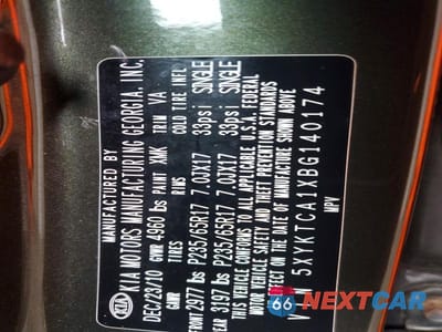 Zdjęcie 13 z 13 samochodu: 2011 KIA SORENTO LX VIN:5XYKTCA1XBG140174 - miniatura