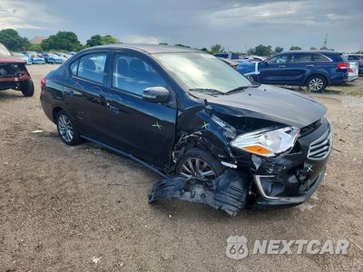 Czwarte zdjęcie samochodu z boku: 2019 MITSUBISHI MIRAGE G4 SE VIN:ML32F4FJ5KHF11471 - miniatura