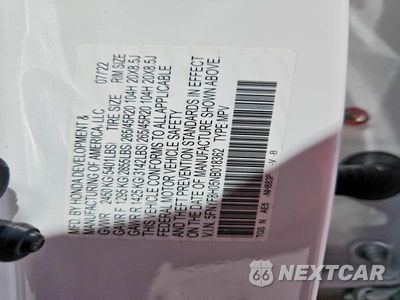 Zdjęcie 13 z 13 samochodu: 2022 HONDA PASSPORT ELITE VIN:5FNYF8H05NB018362 - miniatura
