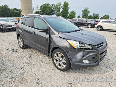 Czwarte zdjęcie samochodu z boku: 2015 FORD ESCAPE TITANIUM VIN:1FMCU9J95FUB57605 - miniatura
