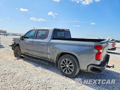 Drugie zdjęcie samochodu z przodu: 2021 CHEVROLET SILVERADO K1500 RST VIN:3GCUYEED1MG351021 - miniatura